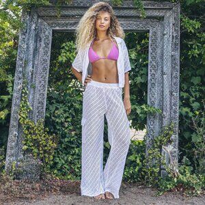 Hurley Crochet Cargo Beach Pant